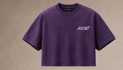 ASCND “OVERTHINK THE BEST.” TEE — ENERGY PURPLE